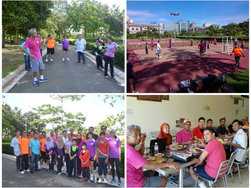 CrystalVille - staff meeting and volleyball in Putrajaya